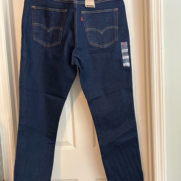 Levi's Men’s 511 Dark Blue Slim Stretch NWT Jeans 40x30 - Picture 2 of 9